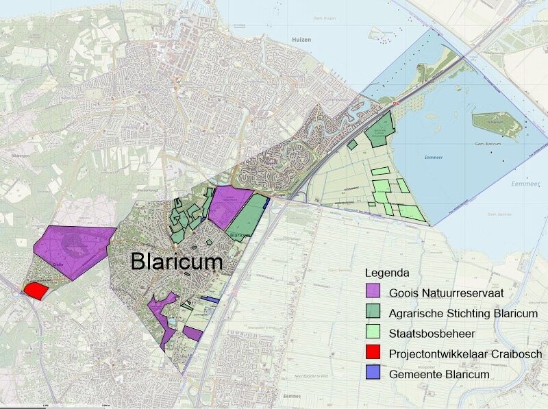 Grondbezit in Blaricum
