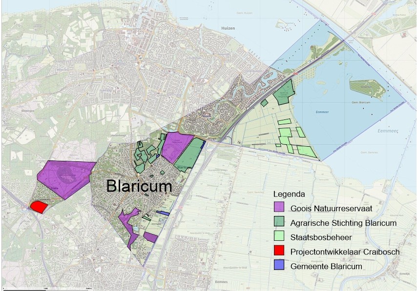 Grondbezit in Blaricum